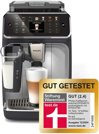 Wählen Sie eines von 20 köstlichen Kaffeerezepten auf dem LatteGo 5500.