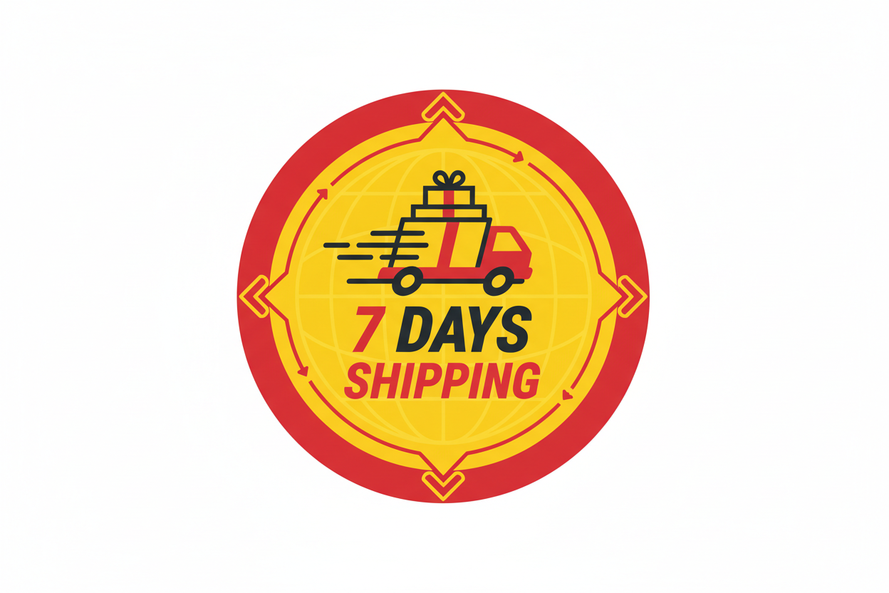dhl 7 days shipping